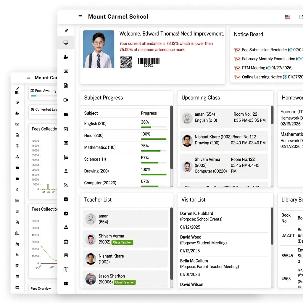 School CMS: Education Management project